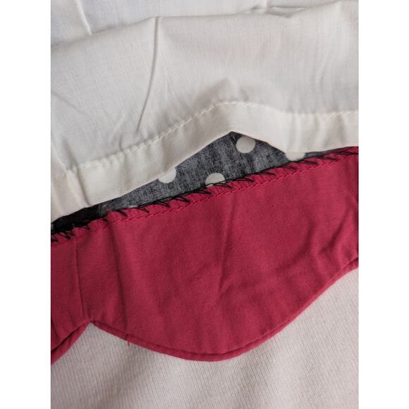 Sam TY polka dot skirt Sz 14 Waist 34" Length24.5'Hips to 46" lined well made - Picture 7 of 9